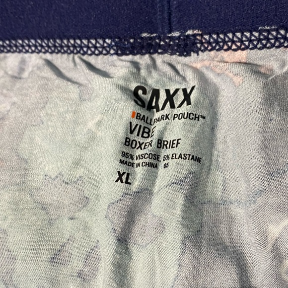 NWT Mens Saxx Vibe Boxer Briefs Sz XL. Retail $32. - Picture 2 of 4